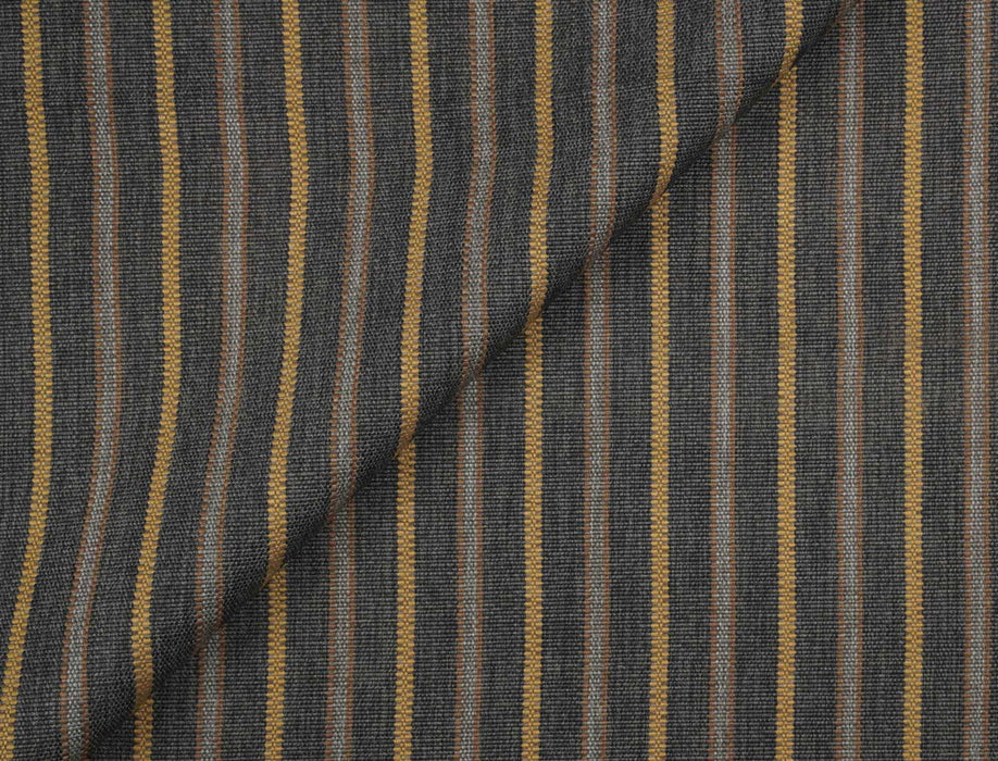Jim Thompson Samoa Stripe Golden Teak Fabric Sample JT013820006