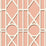 No.9 Thompson Trellis Panel  Pink Sand Wallpaper N9021025004