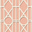No.9 Thompson Trellis Panel  Pink Sand Wallpaper Sample N9021025004