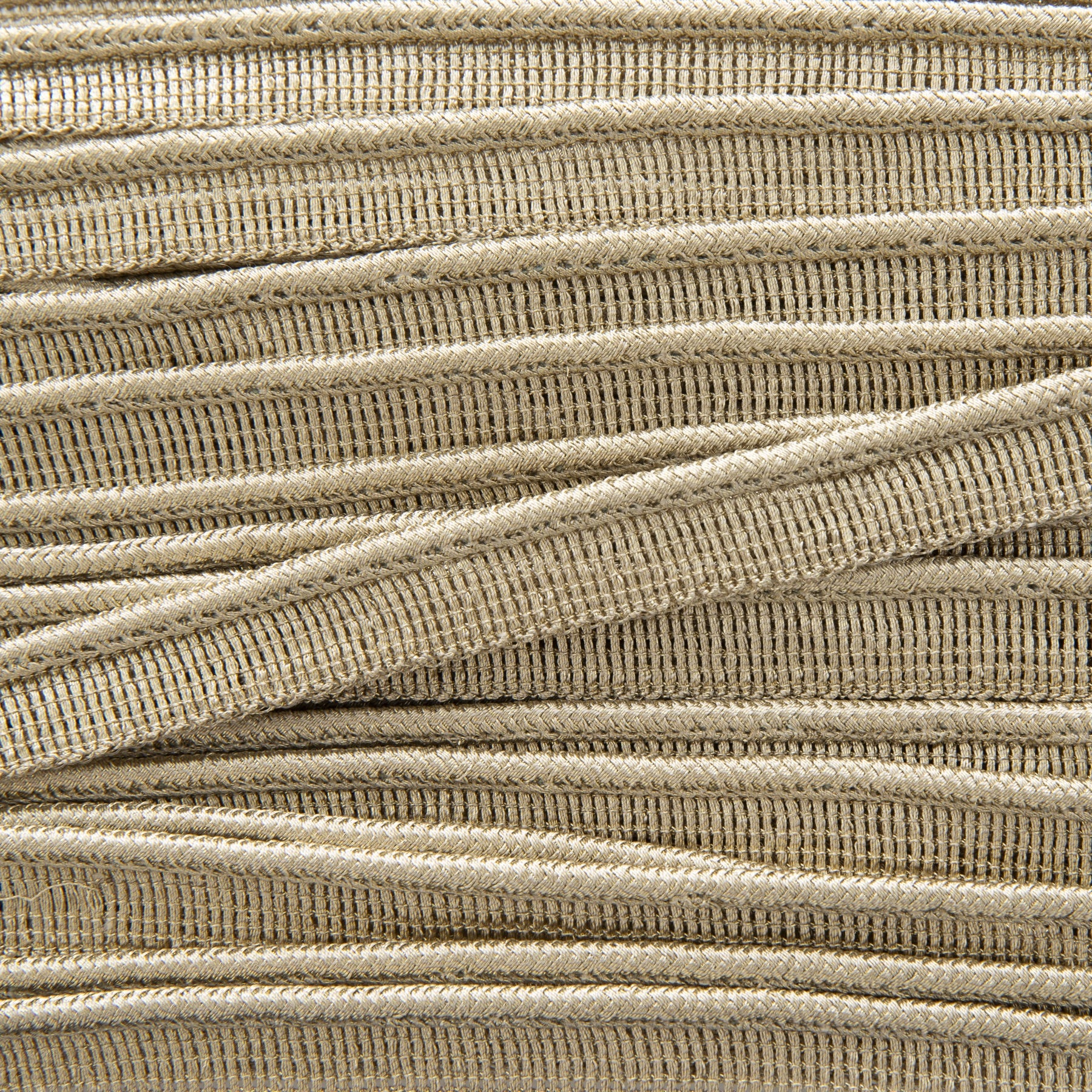 Holly Hunt Great Plains Shimmer Cord Pale Gold Trim Sample 094/04