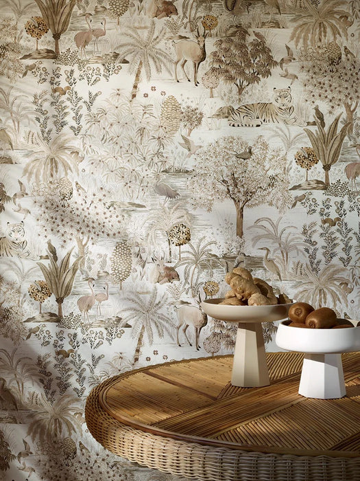 Pierre Frey Le Jardin Du Palais Ivoire Wallpaper Sample FP636003