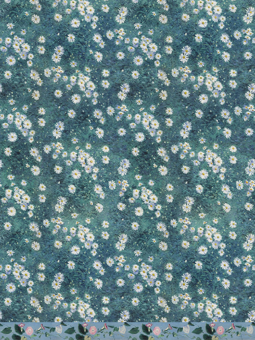 Pierre Frey Le Parterre De Marguerites Jardin Wallpaper Sample FP910001