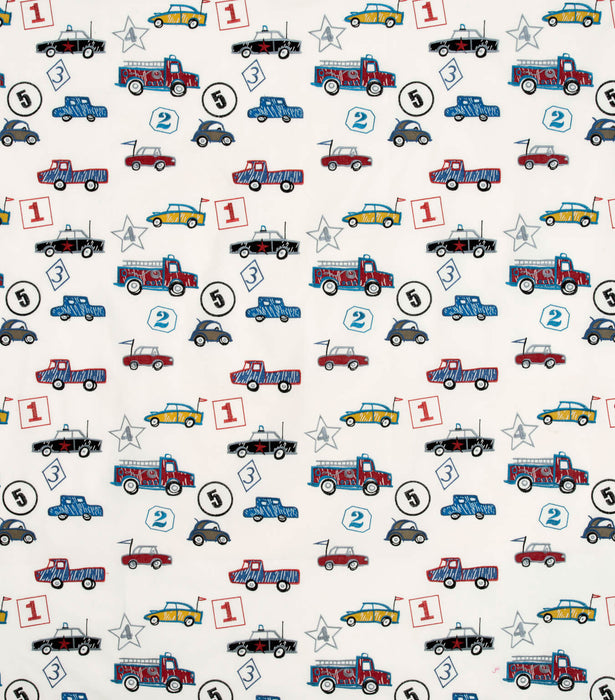 Pierre Frey Tut-Tut Camion Fabric Sample F2970001