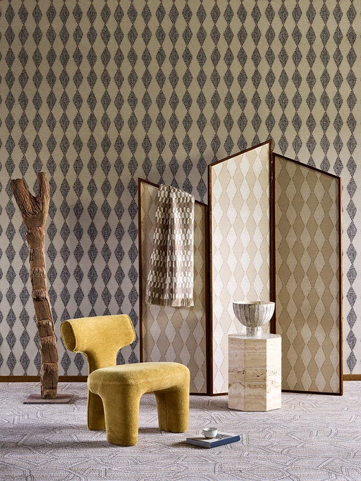 Pierre Frey Tamaris Sable Wallpaper Sample FP154001