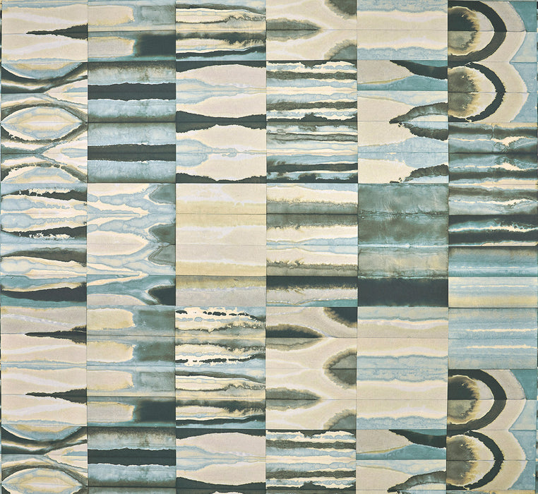 Pierre Frey Agafay Aqua Wallpaper Sample FP152002