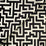 Jim Thompson Apollon Black Fabric Sample JT013408005