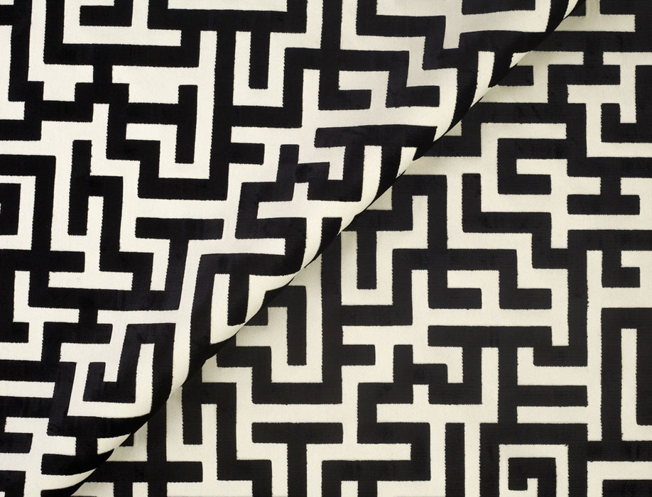 Jim Thompson Apollon Black Fabric Sample JT013408005