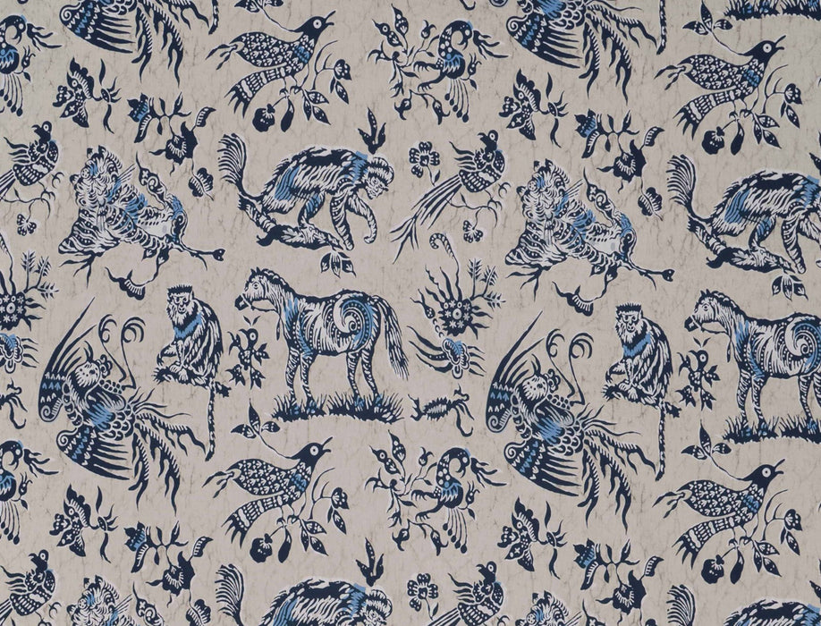 Jim Thompson Madura Indigo Fabric Sample JT013795001