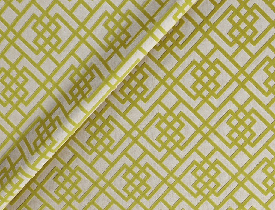 Jim Thompson Saracen Chartreuse Fabric Sample JT013660010