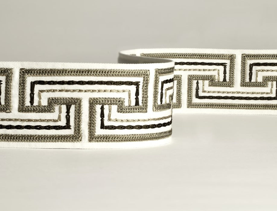 No.9 Thompson Maze Border  Toast Trim Sample N9031001002