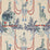 No.9 Thompson Monkey Business Blue Fabric Sample N9012304001