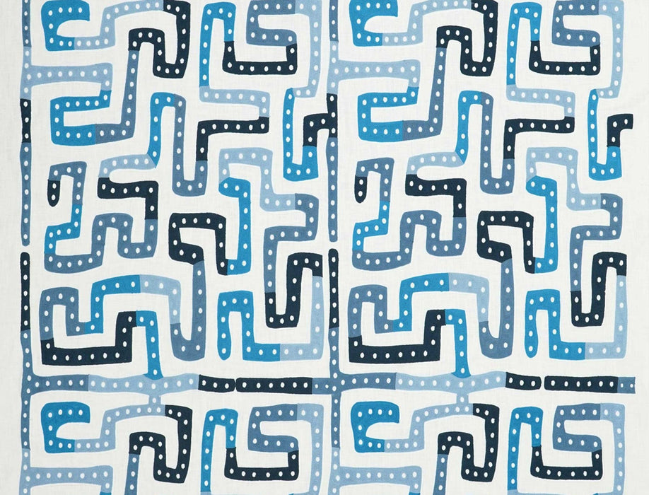 No.9 Thompson Moonstone Sapphire Fabric Sample N9012294001
