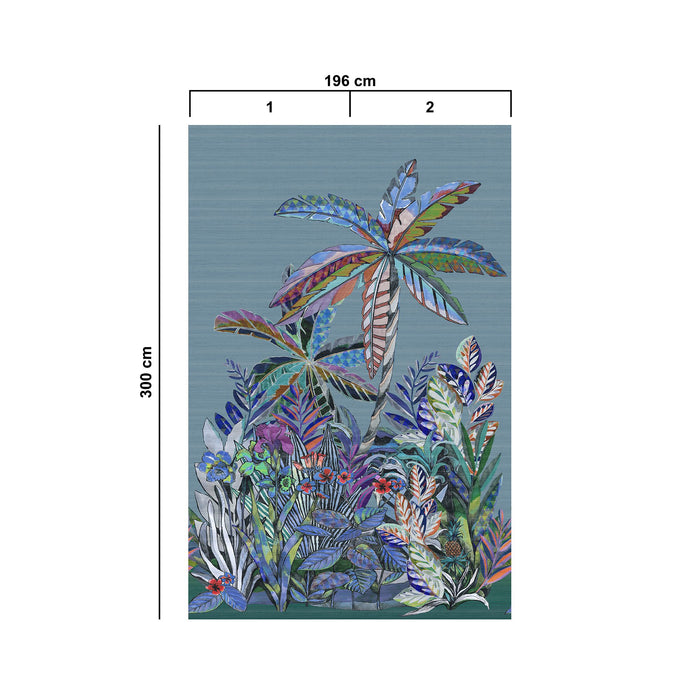 JF Fabrics 10022 56 Wallpaper Sample 9537356