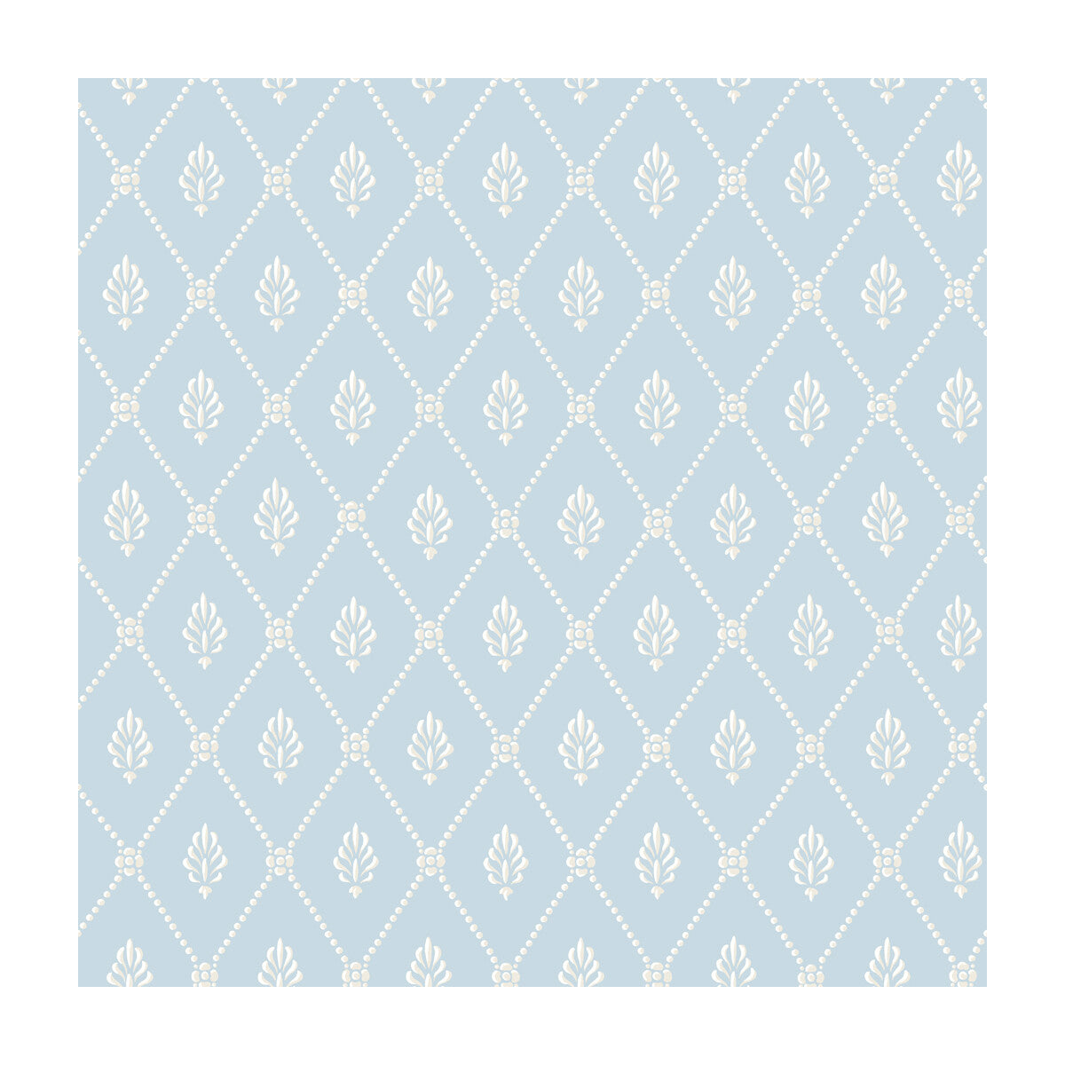 Cole & Son Alma Blue Wallpaper Sample 100/11055.CS.0