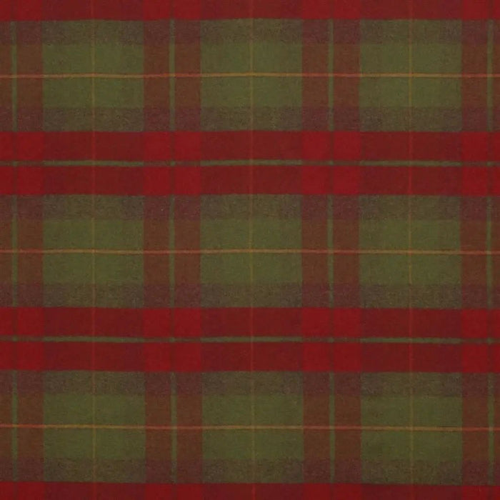 Ralph Lauren Coach Road Tartan Crimson Fabric Sample FRL5060/03