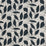 Christopher Farr Foliage Embroidered Navy Fabric