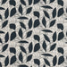 Christopher Farr Foliage Embroidered Navy Fabric