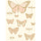Cole & Son Butterflies & Dragonflies Pink On Ivry Wallpaper Sample 103/15066.CS.0