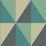 Cole & Son Apex Grand Teal Wallpaper Sample 105/10045.CS.0