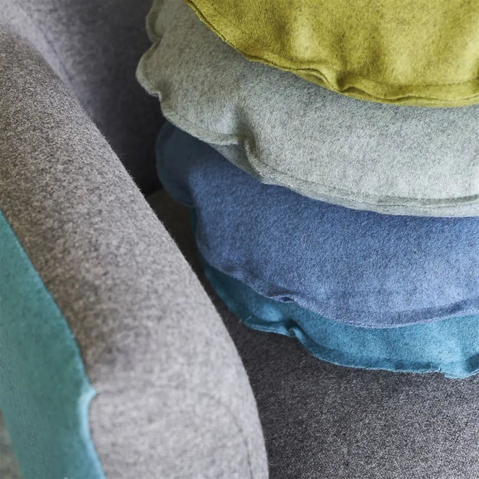 Designers Guild Marl Indigo Fabric FDG2861-12