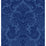 Cole & Son Petrouchka Blue Wallpaper Sample 108/3011.CS.0