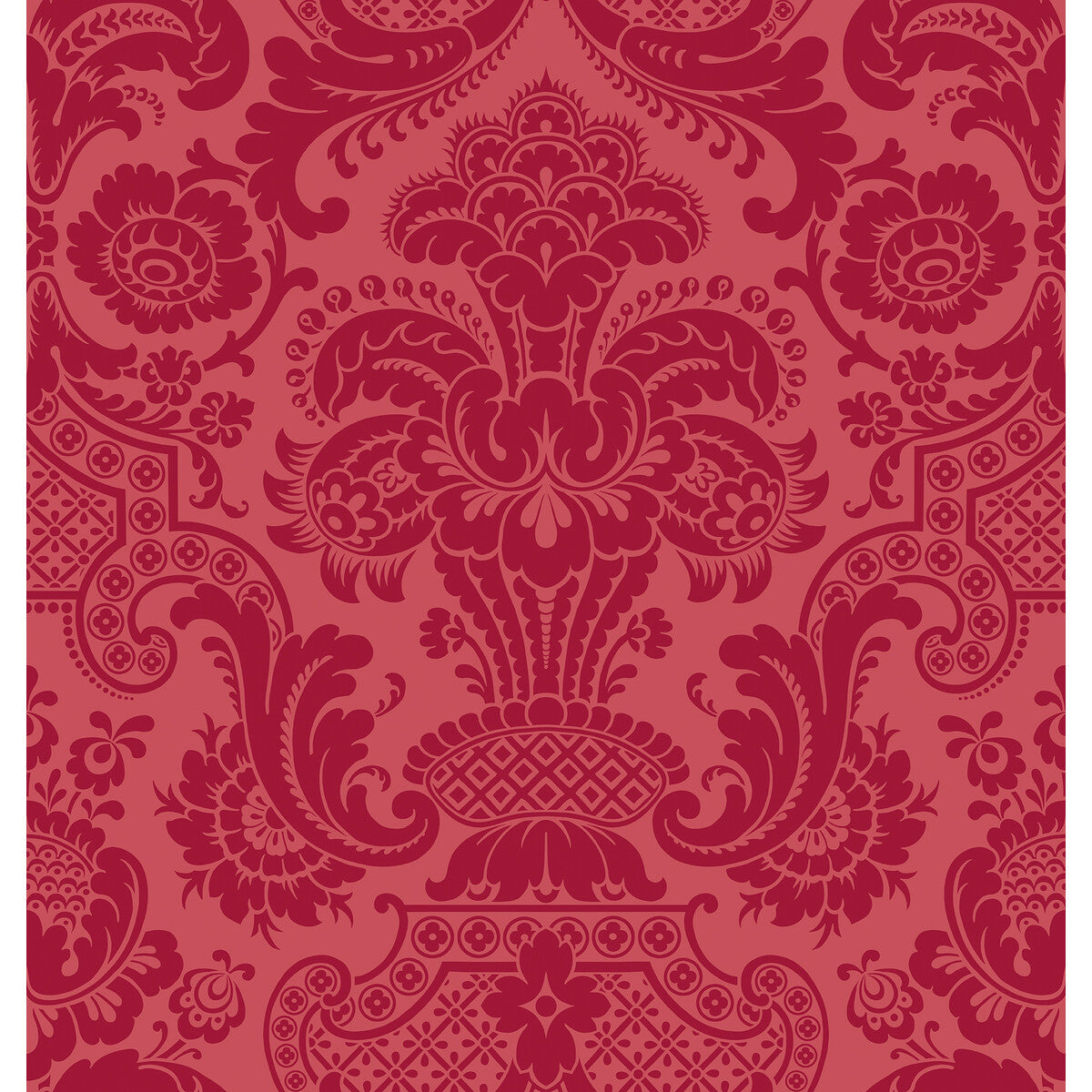 Cole & Son Petrouchka Red Wallpaper Sample 108/3014.CS.0