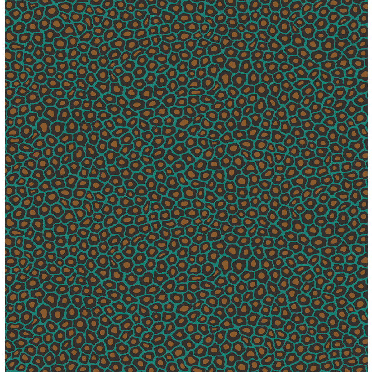 Cole & Son Senzo Spot Petrol Wallpaper Sample 109/6033.CS.0