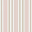 Cole & Son Polo Stripe Soft Pink Wallpaper Sample 110/1004.CS.0