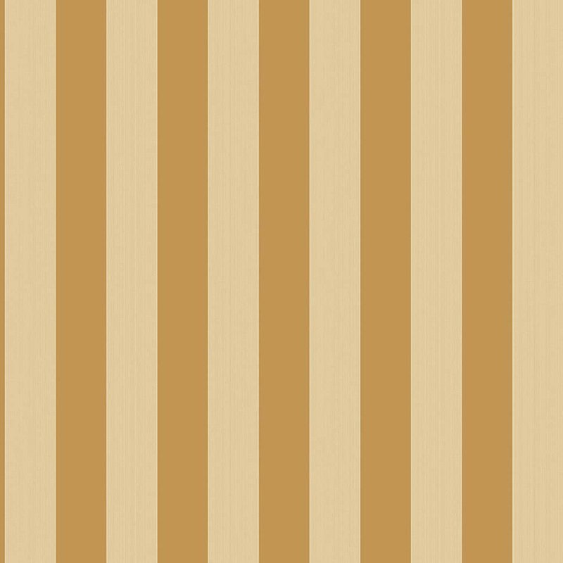 Cole & Son Regatta Stripe Gold + Sand Wallpaper Sample 110/3013.CS.0