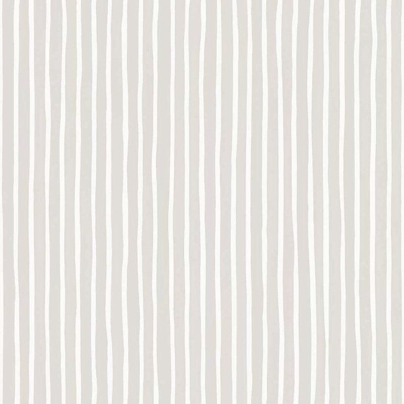 Cole & Son Croquet Stripe Parchment Wallpaper Sample 110/5027.CS.0