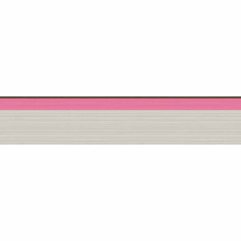 Cole & Son Jaspe Border Charcoal/Pink Wallpaper Sample 110/10050.CS.0