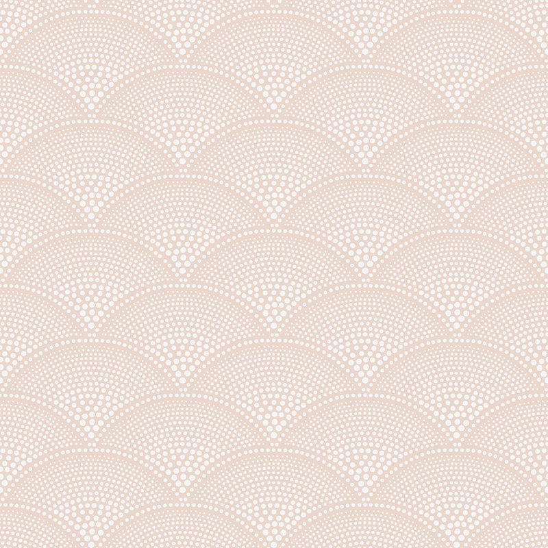 Cole & Son Feather Fan Plaster Pink Wallpaper Sample 112/10035.CS.0