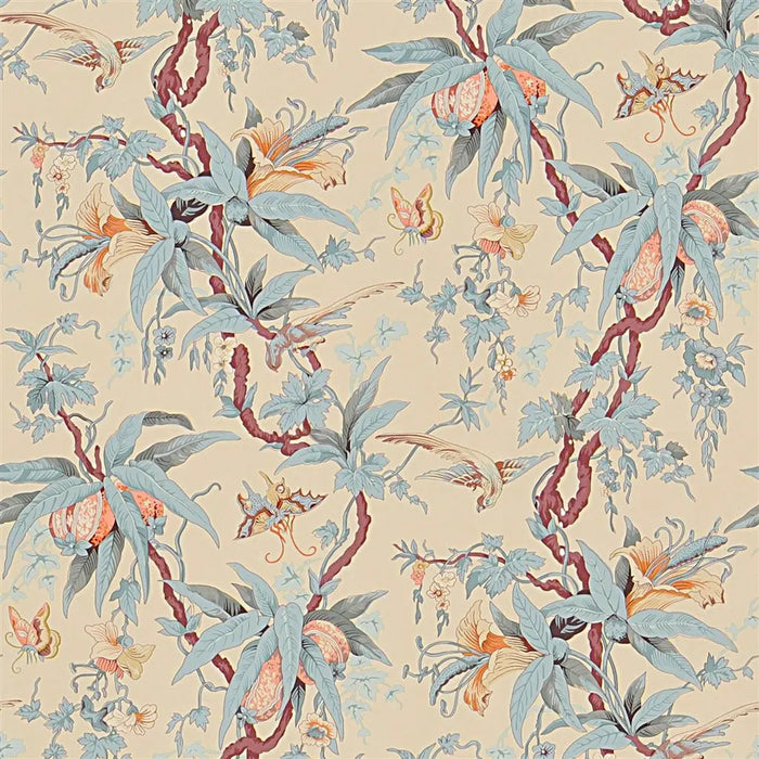 Ralph Lauren Mary Day Botanical Tea Wallpaper Sample PRL5023-02
