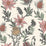 Cole & Son Thistle A Pink/Orange/Parch Wallpaper Sample 115/14043.CS.0
