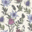Cole & Son Thistle Lilac/Cerise/White Wallpaper Sample 115/14044.CS.0