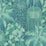 Cole & Son Fern Viridian And Teal Wallpaper Sample 115/7022.CS.0