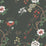 Cole & Son Camellia White/Red/Charco Wallpaper Sample 115/8026.CS.0