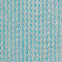 Calvin Trill Ticking (ls) Turquoise Fabric 11521