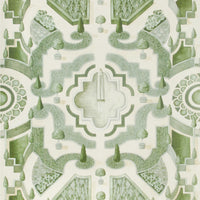Cole & Son Topiary Leaf Green Wallpaper 115/2005.CS.0