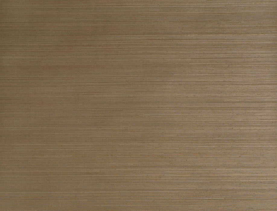 Jim Thompson Abaca  Antique Brass Wallpaper Sample JT021057016