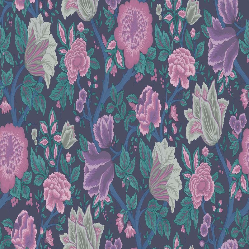 Mulb Cole & Son Midsummer Bloom Mulb/Teal 116/4015.CS.0 Sample | 40% Off ...