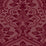 Cole & Son Pugin Palace Flock Claret Wallpaper Sample 116/9034.CS.0