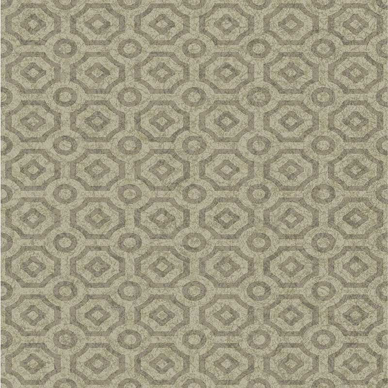 Cole & Son Queen S Quarter Met Gilvr Wallpaper Sample 118/10024.CS.0