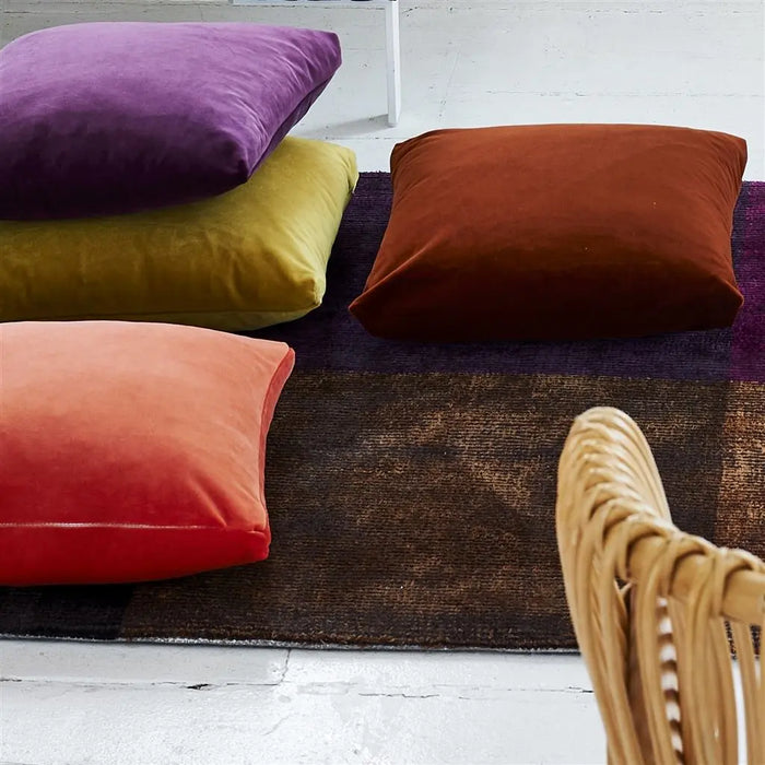 Designers Guild Velluto Stretto Chestnut Fabric Sample FDG2704-09