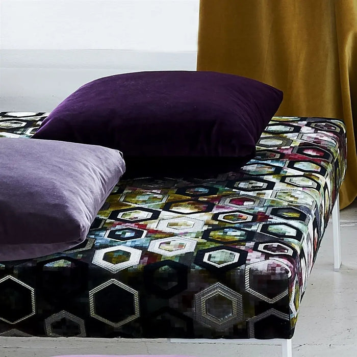 Designers Guild Velluto Stretto Cassis Fabric FDG2704-15