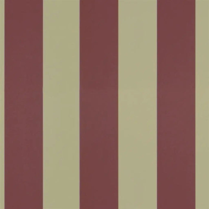 Ralph Lauren Spalding Stripe Rosewood Wallpaper Sample PRL026/23