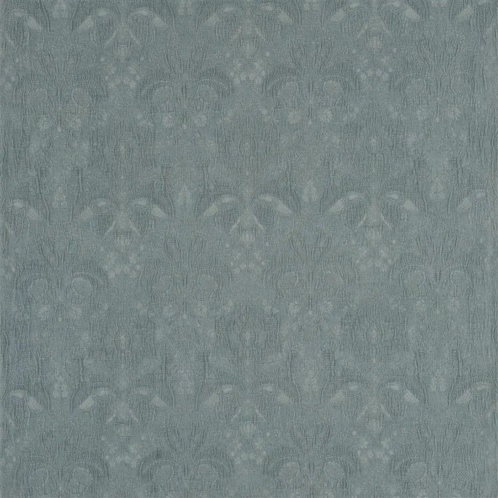 Ralph Lauren Houghton Damask Vintage Blue Fabric Sample FRL5118/01