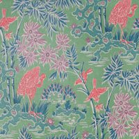 Jim Thompson Malay Parrot Green Fabric JT013799003