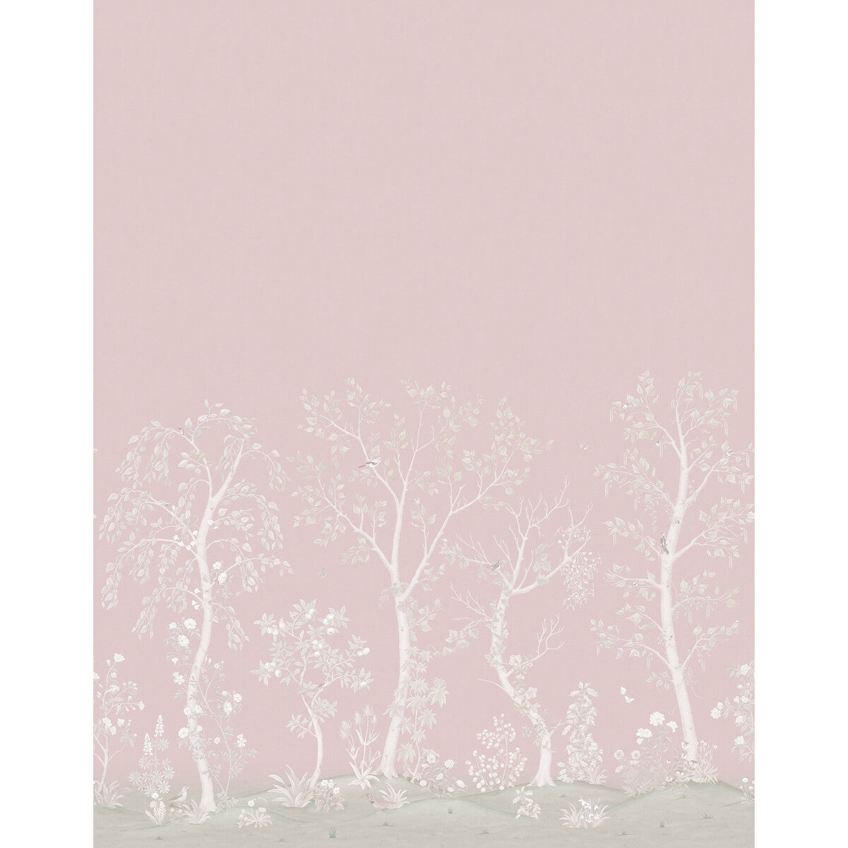 Cole & Son Seasonal Woods Rose Wallpaper 120/6022S.CS.0