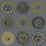 Cole & Son Soli Midnight & Soft Gold Wallpaper 123/1004.CS.0